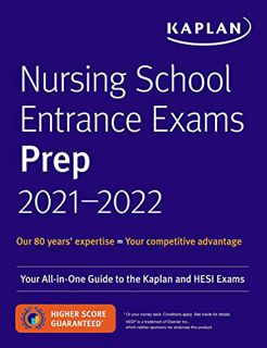 ACCESS EBOOK EPUB KINDLE PDF Nursing School Entrance Exams Prep 2021-2022: Your All-in-One Guide to