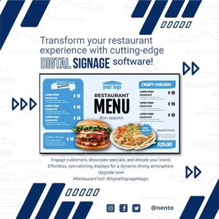 Enhancing Restaurant Ambiance with Digital Signage Templates