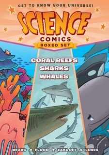 Download⚡️ Science Comics Boxed Set: Coral Reefs, Sharks, and Whales