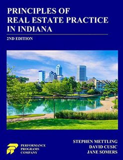 GET [EBOOK EPUB KINDLE PDF] Principles of Real Estate Practice in Indiana by  Stephen Mettling,David