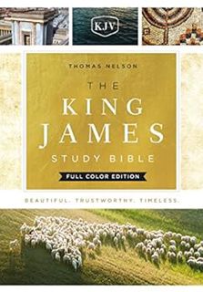 Get [KINDLE PDF EBOOK EPUB] KJV, The King James Study Bible, Full-Color Edition: Holy Bible, King Ja
