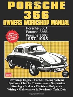 ACCESS [EBOOK EPUB KINDLE PDF] Porsche 356 Owners Workshop Manual 1957-1965 (Brooklands Books) by  B