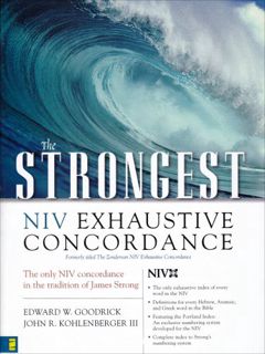 READ EPUB KINDLE PDF EBOOK The Strongest NIV Exhaustive Concordance by  Edward W. Goodrick &  John R