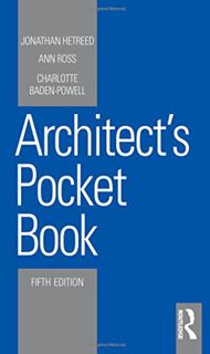 ACCESS [EBOOK EPUB KINDLE PDF] Architect's Pocket Book (Routledge Pocket Books) by  Jonathan Hetreed