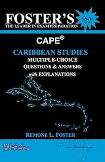 [PDF] Download Foster’s CAPE® Caribbean Studies: Multiple-Choice Questions & Answers: Caribbean Soc