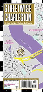 VIEW [PDF EBOOK EPUB KINDLE] Streetwise Charleston Map - Laminated City Center Street Map of Charles