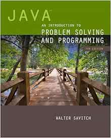 VIEW KINDLE PDF EBOOK EPUB Java: An Introduction to Problem Solving and Programming (7th Edition) by