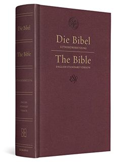 [READ] KINDLE PDF EBOOK EPUB ESV German/English Parallel Bible (Luther/ESV, Dark Red) (English and G