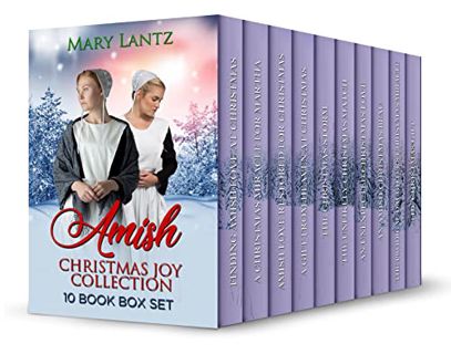 View EPUB KINDLE PDF EBOOK Amish Christmas Joy Collection: 10 Book Box Set by  Mary  Lantz 📃