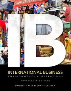 [Access] [KINDLE PDF EBOOK EPUB] International Business: Environments & Operations by  John Daniels,