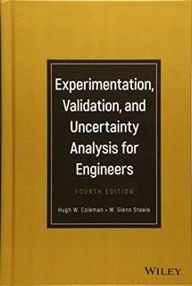 Read PDF EBOOK EPUB KINDLE Experimentation, Validation, and Uncertainty Analysis for Engineers by  H