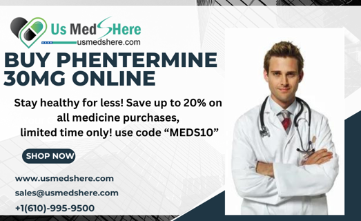 Buy Phentermine- Best Price and 10% Off Offer