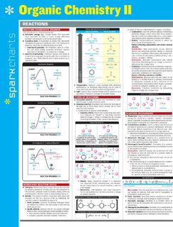 READ [PDF EBOOK EPUB KINDLE] Organic Chemistry II SparkCharts: Organic Chemistry Reactions by  Spark