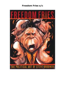 PDF/DOWNLOAD Freedom Fries s/c