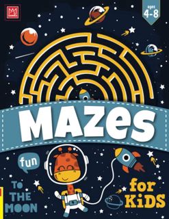 Read EPUB KINDLE PDF EBOOK Mazes For Kids Ages 4-8: Maze Activity Book For Kids | More Than 101 Maze