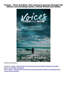 ⚡download Voices - Then and Now: One woman's journey through the silence surrounding