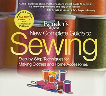 GET EPUB KINDLE PDF EBOOK New Complete Guide to Sewing: Step-by-Step Techniques for Making Clothes a