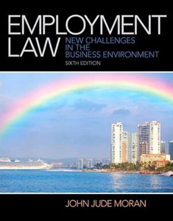 [VIEW] KINDLE PDF EBOOK EPUB Employment Law by  John J. Moran 🖋️