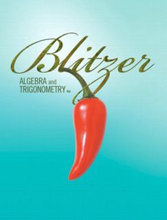 [READ] [EBOOK EPUB KINDLE PDF] Algebra and Trigonometry by  Robert F. Blitzer 📝