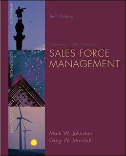 ACCESS KINDLE PDF EBOOK EPUB Sales Force Management by  Mark Johnston &  Greg Marshall 📥