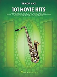 Read [PDF EBOOK EPUB KINDLE] 101 Movie Hits: 101 Movie Hits for Tenor Sax by  Hal Leonard Corp 📫