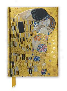 Read KINDLE PDF EBOOK EPUB Gustav Klimt: The Kiss (Foiled Journal) (Flame Tree Notebooks) by  Flame