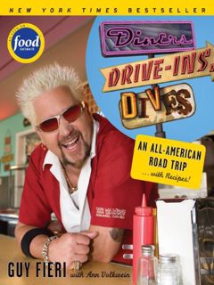 READ [PDF EBOOK EPUB KINDLE] Diners, Drive-ins and Dives: An All-American Road Trip . . . with Recip