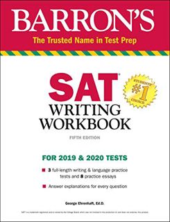 Read PDF EBOOK EPUB KINDLE SAT Writing Workbook (Barron's Test Prep) by  George Ehrenhaft Ed. D. 📰