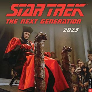 READ [EPUB KINDLE PDF EBOOK] Star Trek: The Next Generation 2023 Wall Calendar by  CBS 📂