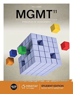 GET KINDLE PDF EBOOK EPUB Bundle: MGMT, 11th + MindTap Management, 1 Term (6 Months) Printed Access