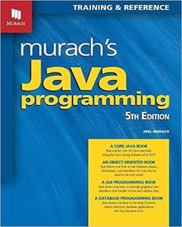 Download️ (PDF) Murach's Java Programming (5th Edition) Full Books