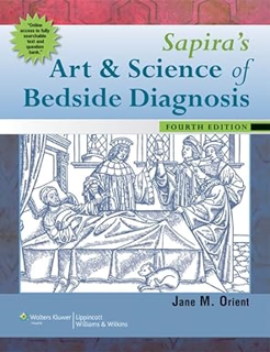 ^Pdf^ Sapira's Art and Science of Bedside Diagnosis Written by  M.D. Orient, Jane M. (Author)