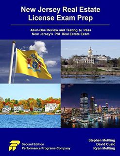 [Get] [KINDLE PDF EBOOK EPUB] New Jersey Real Estate License Exam Prep: All-in-One Review and Testin