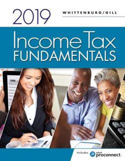 Get EBOOK EPUB KINDLE PDF Income Tax Fundamentals 2019 (with Intuit ProConnect Tax Online 2018) by