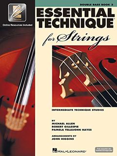 [Read] EBOOK EPUB KINDLE PDF Essential Technique for Strings with EEi: Double Bass (Bk/Online Media)