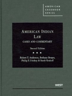 Read [KINDLE PDF EBOOK EPUB] American Indian Law (American Casebook Series) by  Robert Anderson,Beth