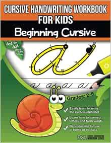 [READ] [PDF EBOOK EPUB KINDLE] Cursive Handwriting Workbook for Kids: Beginning Cursive by Exl Cursi