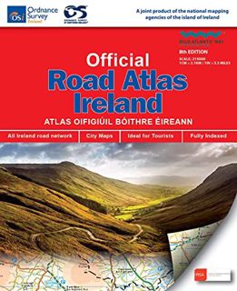 [Read] [KINDLE PDF EBOOK EPUB] Official Road Atlas Ireland: Autoatlas by  Ordnance Survey Ireland 📪