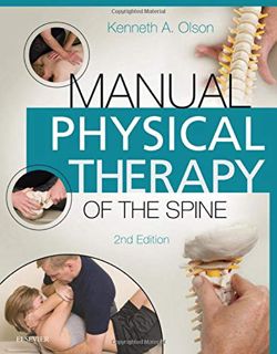 [VIEW] [EBOOK EPUB KINDLE PDF] Manual Physical Therapy of the Spine by  Kenneth A. Olson 💖