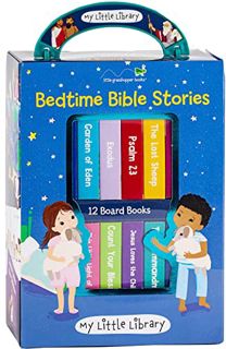 Access EPUB KINDLE PDF EBOOK My Little Library: Bedtime Bible Stories (12 Board Books) by  Little Gr