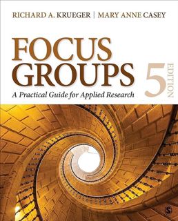 read ❤️(✔️pdf✔️) Focus Groups: A Practical Guide for Applied Research