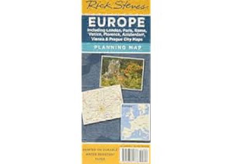 READ⚡[PDF]✔ Rick Steves' Europe Map by Rick Steves