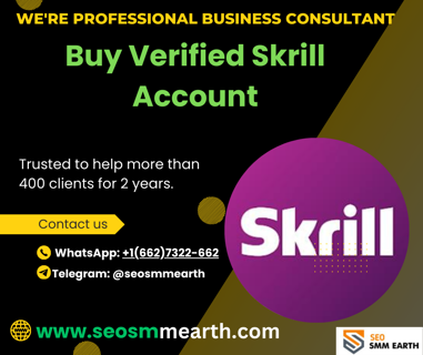 Learn How to Buy Verified Skrill Account Like an Expert