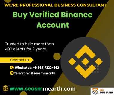 Learn How to Buy Verified Binance Account Like an Expert