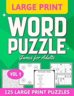 READ [PDF] Word Puzzle Games for Adults: Soothing and Calming Word Search, Wordoku, Word