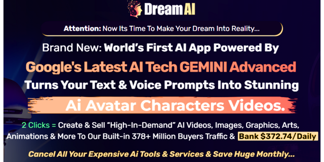 Dream AI Review – Generate Captivating Ai Characters & Cartoon Videos & Get Max Attention