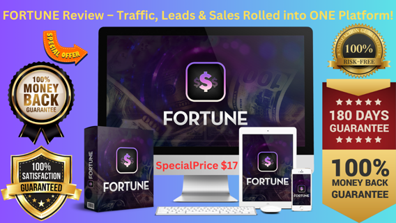 FORTUNE Review – Traffic, Leads & Sales Rolled into ONE Platform!