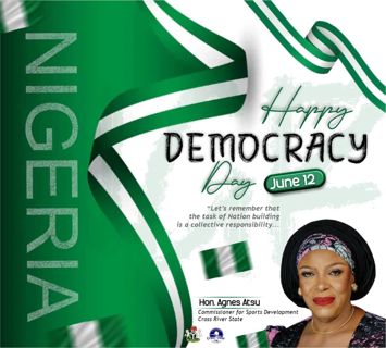 Happy Democracy Day, Let's Unite For The Sustenance Of Our Democracy.
