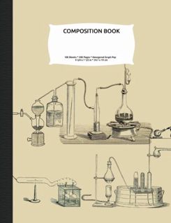 VIEW [EPUB KINDLE PDF EBOOK] Hexagonal Graph Paper Composition Notebook: Organic Chemistry & Biochem
