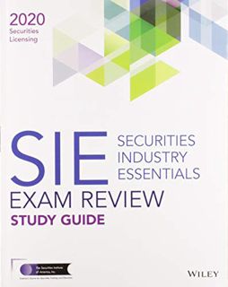View EPUB KINDLE PDF EBOOK Wiley Securities Industry Essentials Exam Review 2020 by  Wiley 🖍️